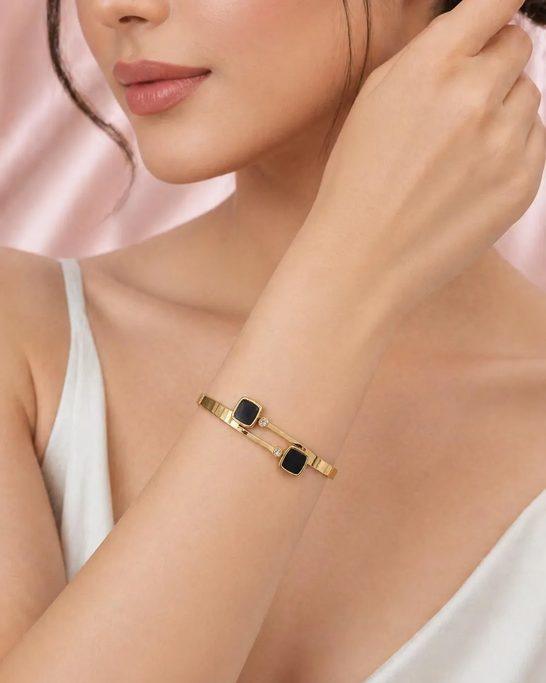 Anti-Tarnish Cuff Bracelet for Women - Image 4