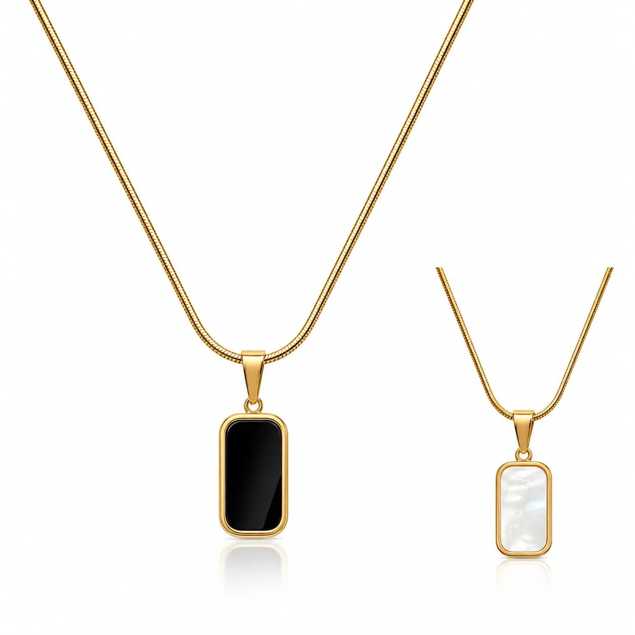 Double Sided Necklace Set For Women