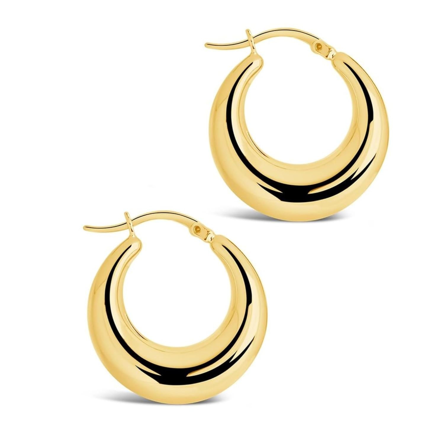 Salve Gold Earrings for Women - Image 3
