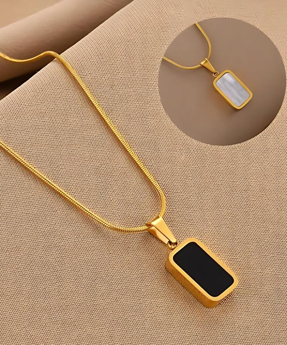 Double Sided Necklace Set For Women - Image 4
